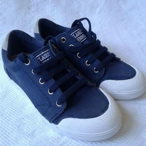 10is Lace Up Sneakers 33 2 Blue Tennis Shoes